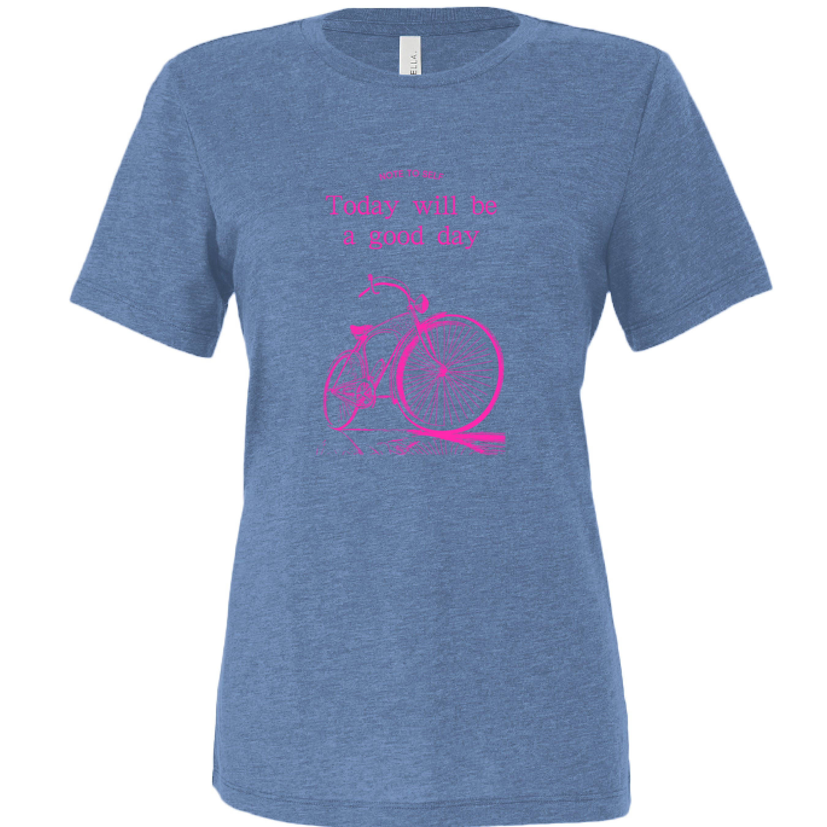Blue Triblend - FRONT