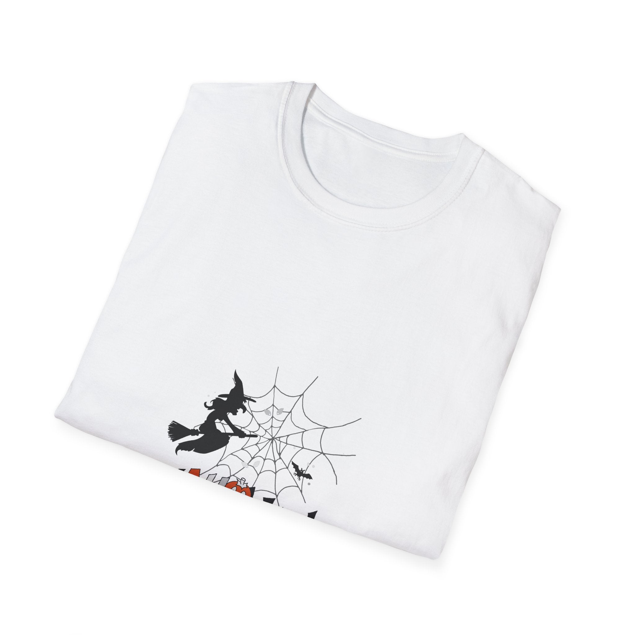 Women's Halloween Spider Web Softstyle T-Shirt