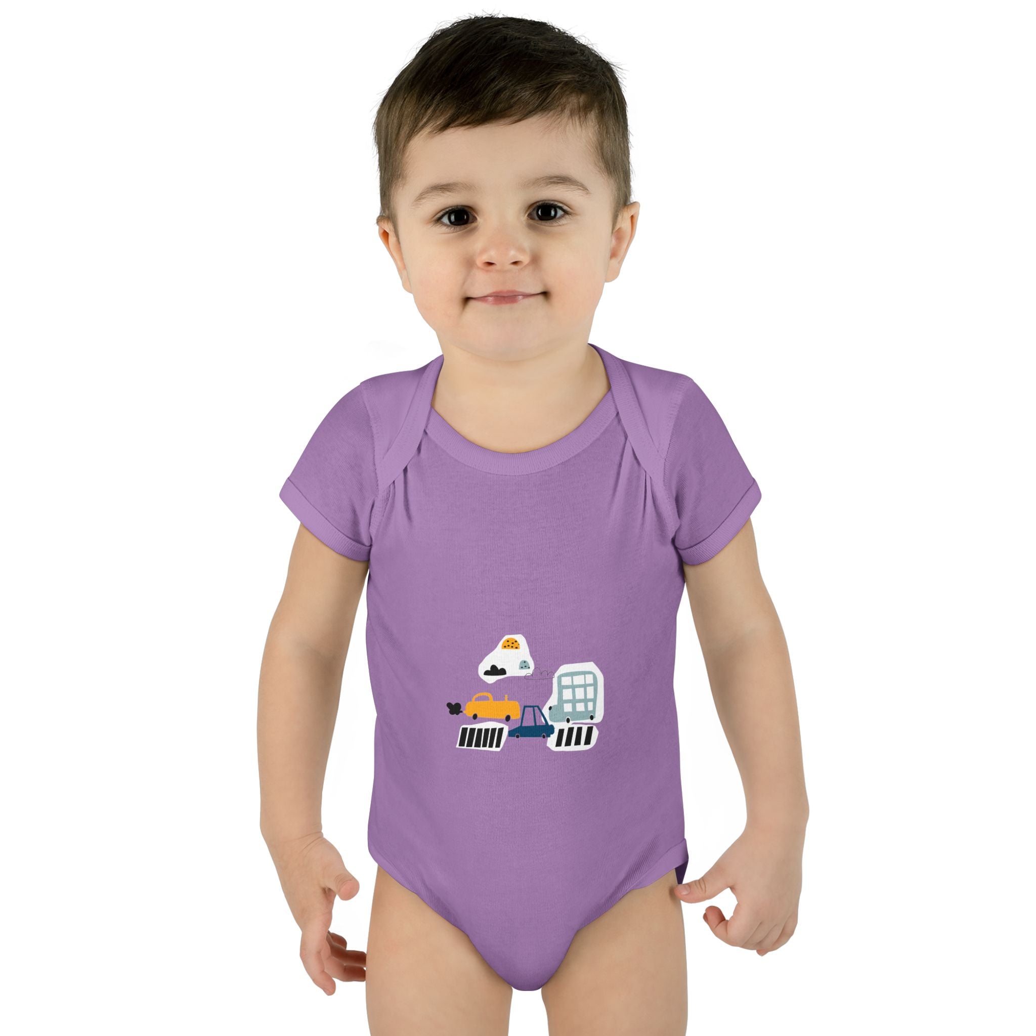 Cute Infant Baby Bodysuit with Adorable Construction Vehicles Dip into Fun, Gift for New Parents, Baby Shower Gift, Everyday Wear, [...]