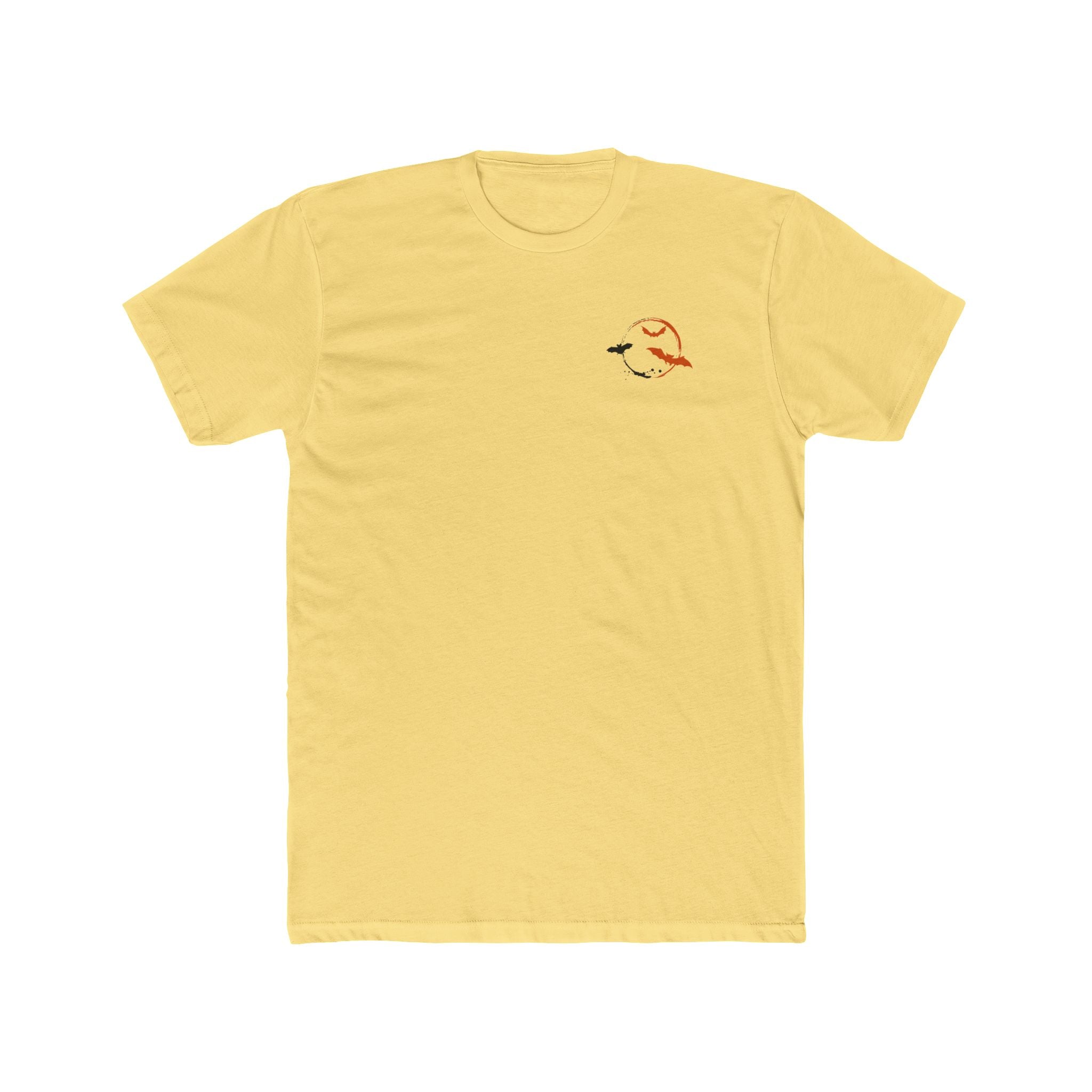 Mens Tee with Bat Design, Perfect for Halloween, Casual Wear, Gifts, and Outdoor Activities