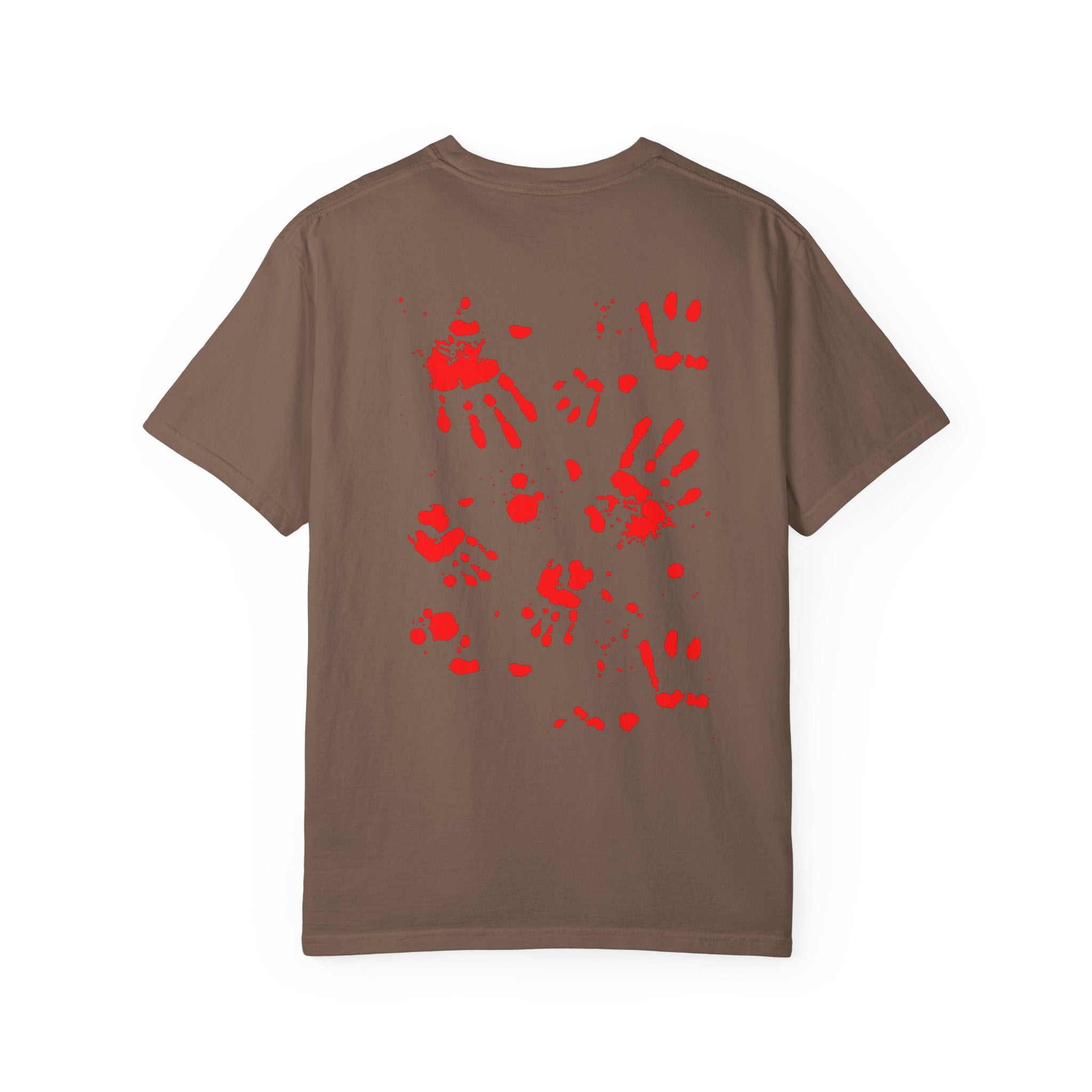 Handprint Art Unisex T-shirt - Unique Grunge Tee, Casual Wear, Gift for Artsy Friends, Home Decor Style, Statement Fashion