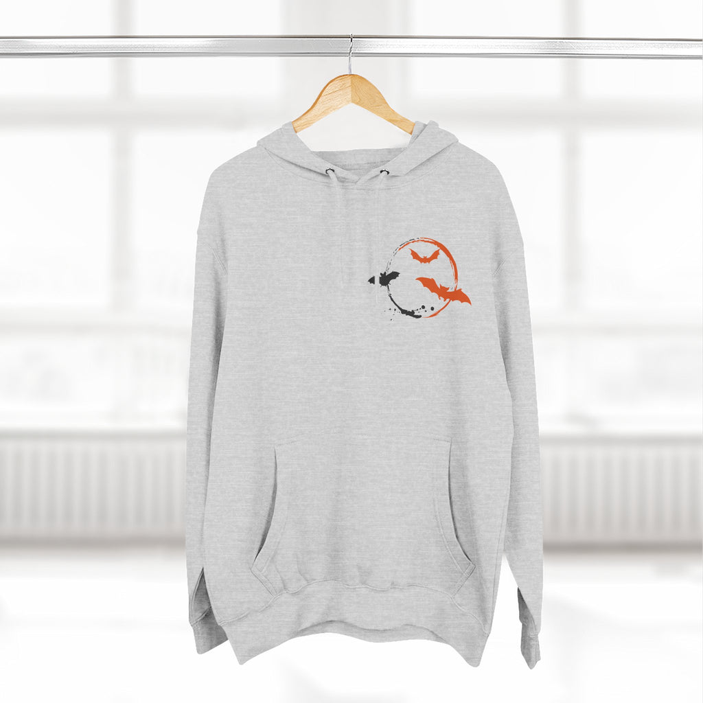 Halloween-Themed Fleece Hoodie, Cozy Hoodie for Fall, Perfect for Spooky Season, Gift for Halloween Lovers, Unisex Hooded Sweatshirt