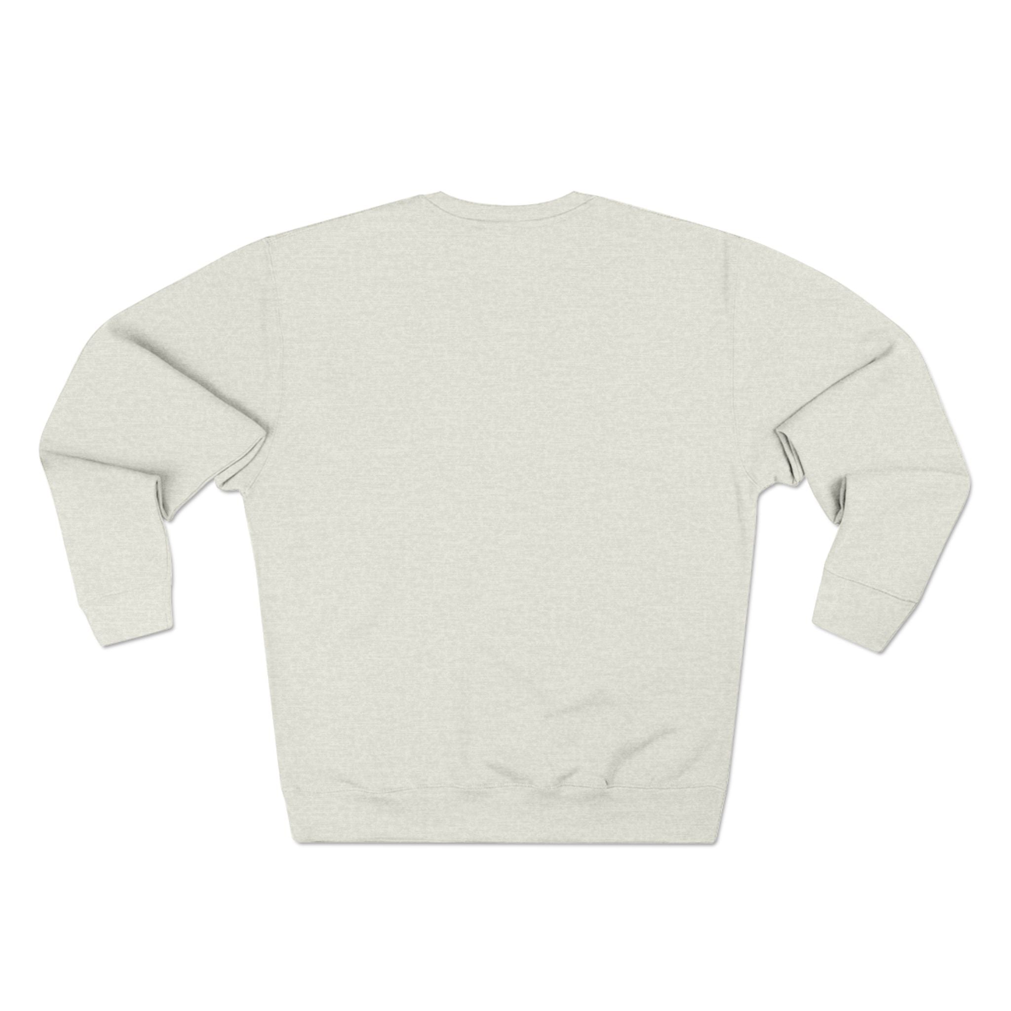 Mens Cozy Crewneck Pullover, Gift for Nature Lovers, Inspirational Apparel, Relaxed Fit Sweatshirt