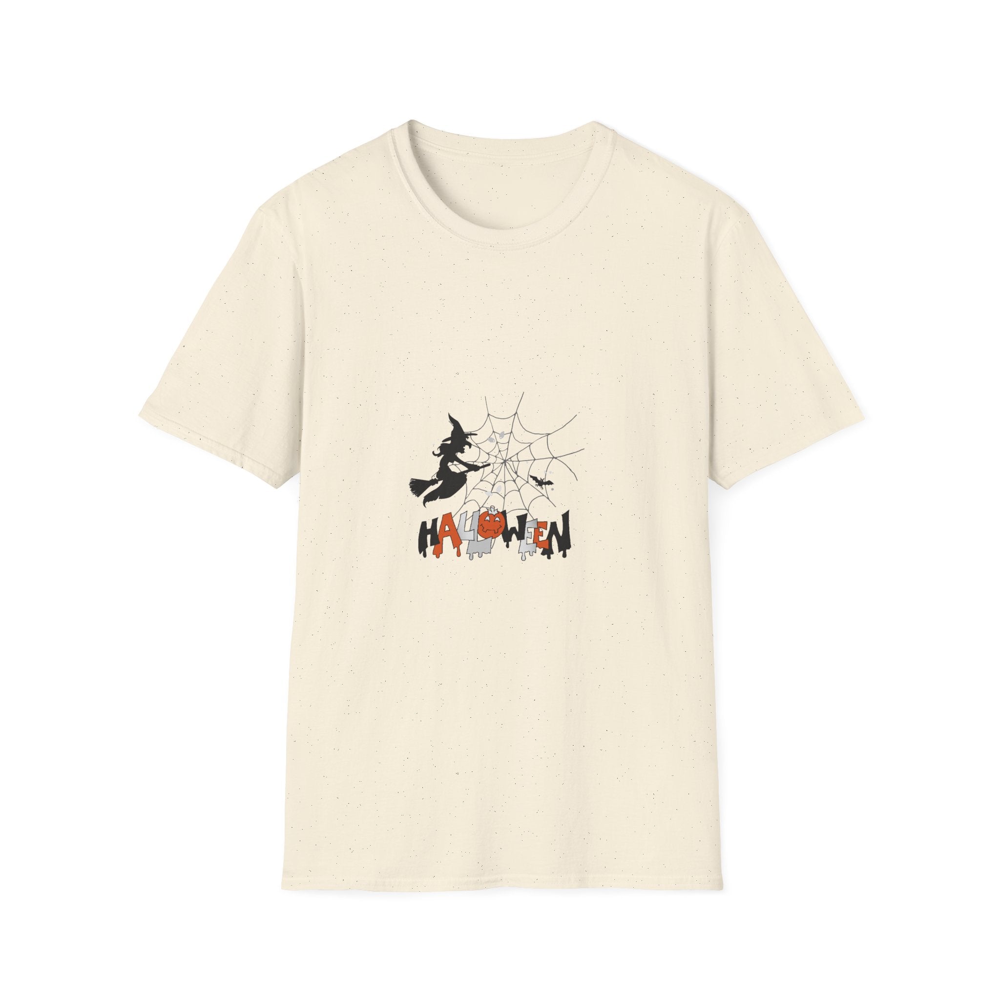 Women's Halloween Spider Web Softstyle T-Shirt