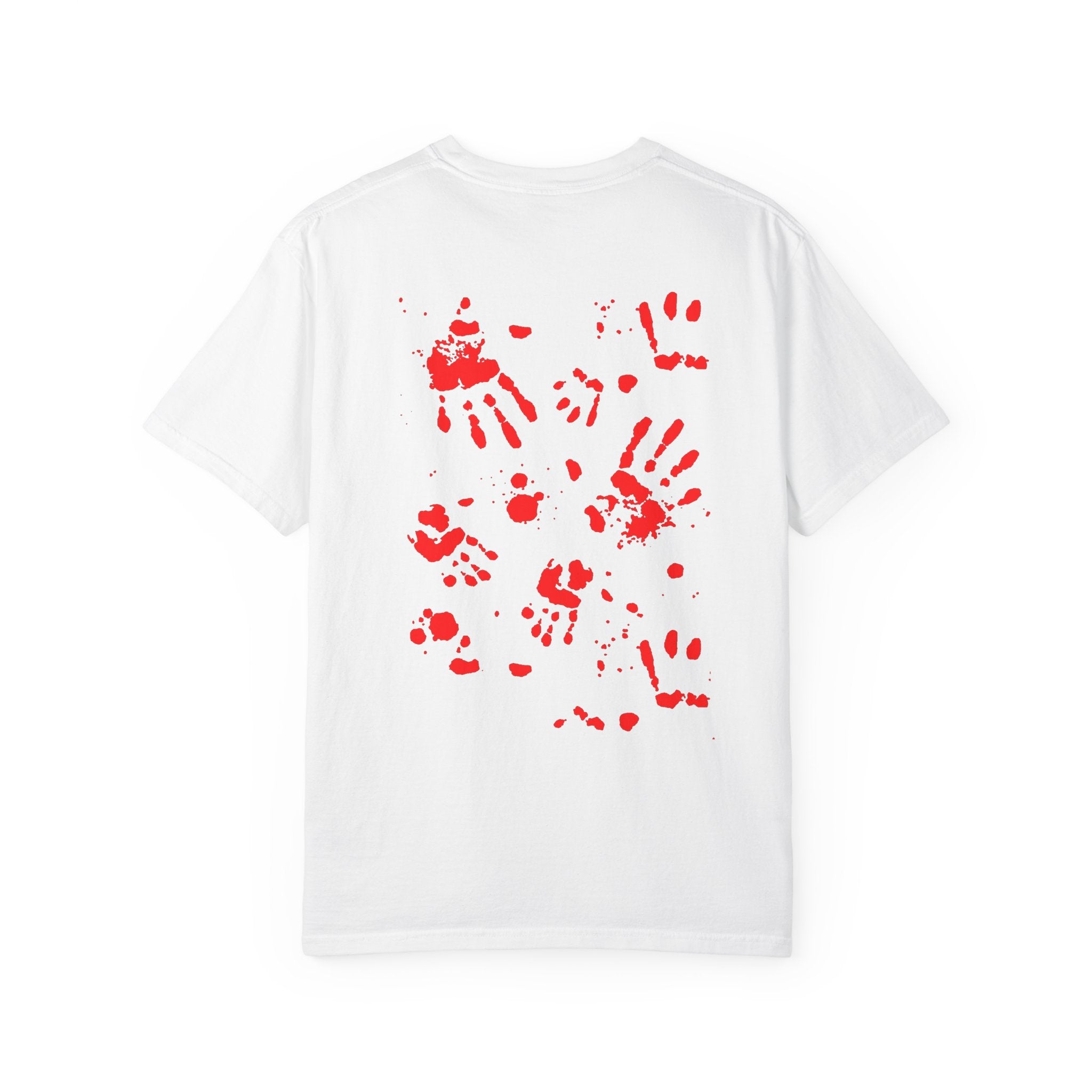 Handprint Art Unisex T-shirt - Unique Grunge Tee, Casual Wear, Gift for Artsy Friends, Home Decor Style, Statement Fashion