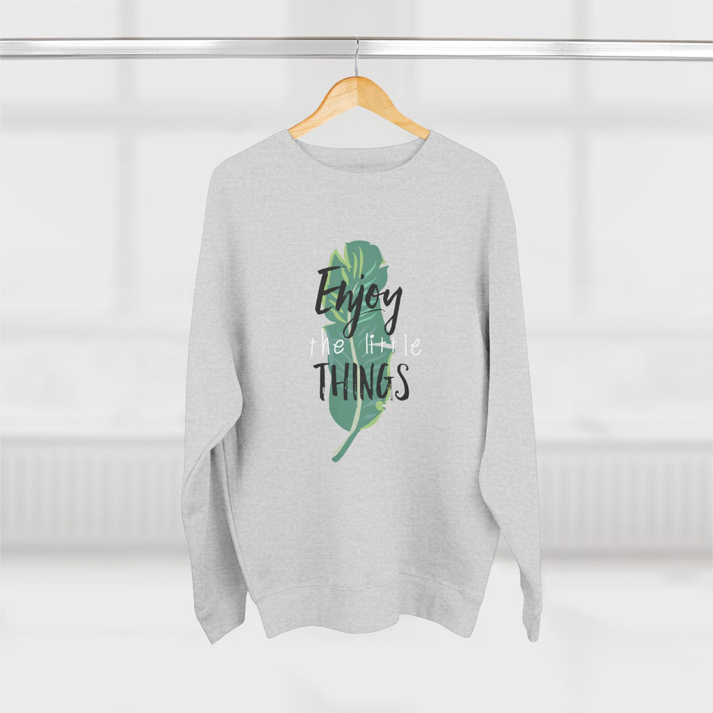 Mens Cozy Crewneck Pullover, Gift for Nature Lovers, Inspirational Apparel, Relaxed Fit Sweatshirt