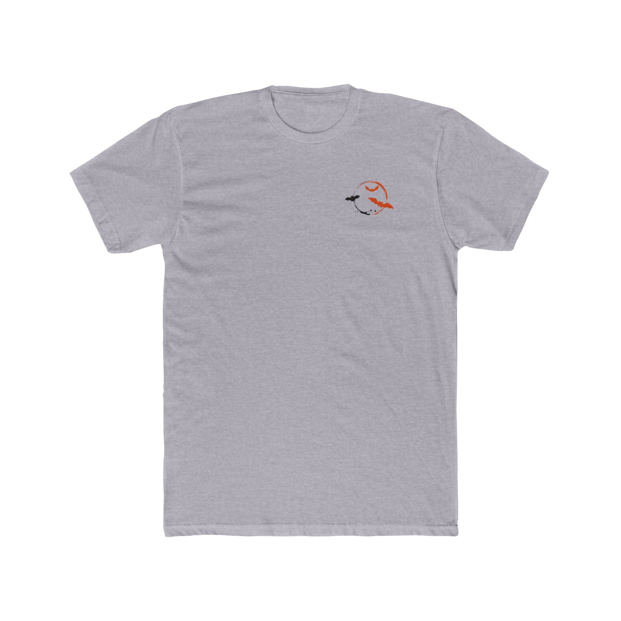 Mens Tee with Bat Design, Perfect for Halloween, Casual Wear, Gifts, and Outdoor Activities