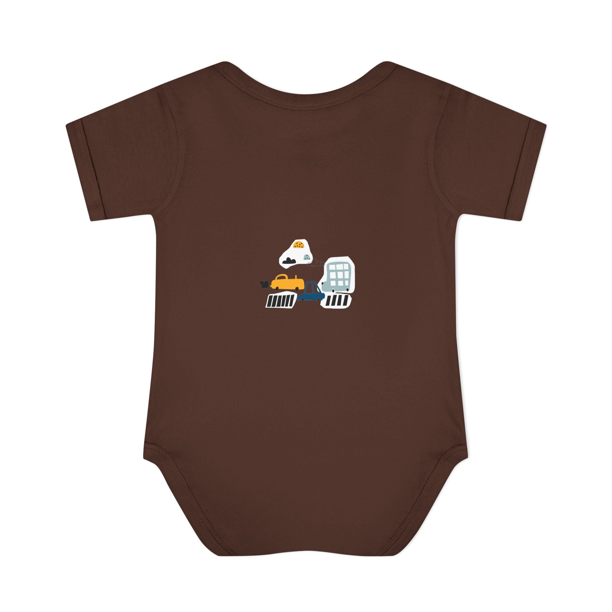 Cute Infant Baby Bodysuit with Adorable Construction Vehicles Dip into Fun, Gift for New Parents, Baby Shower Gift, Everyday Wear, [...]
