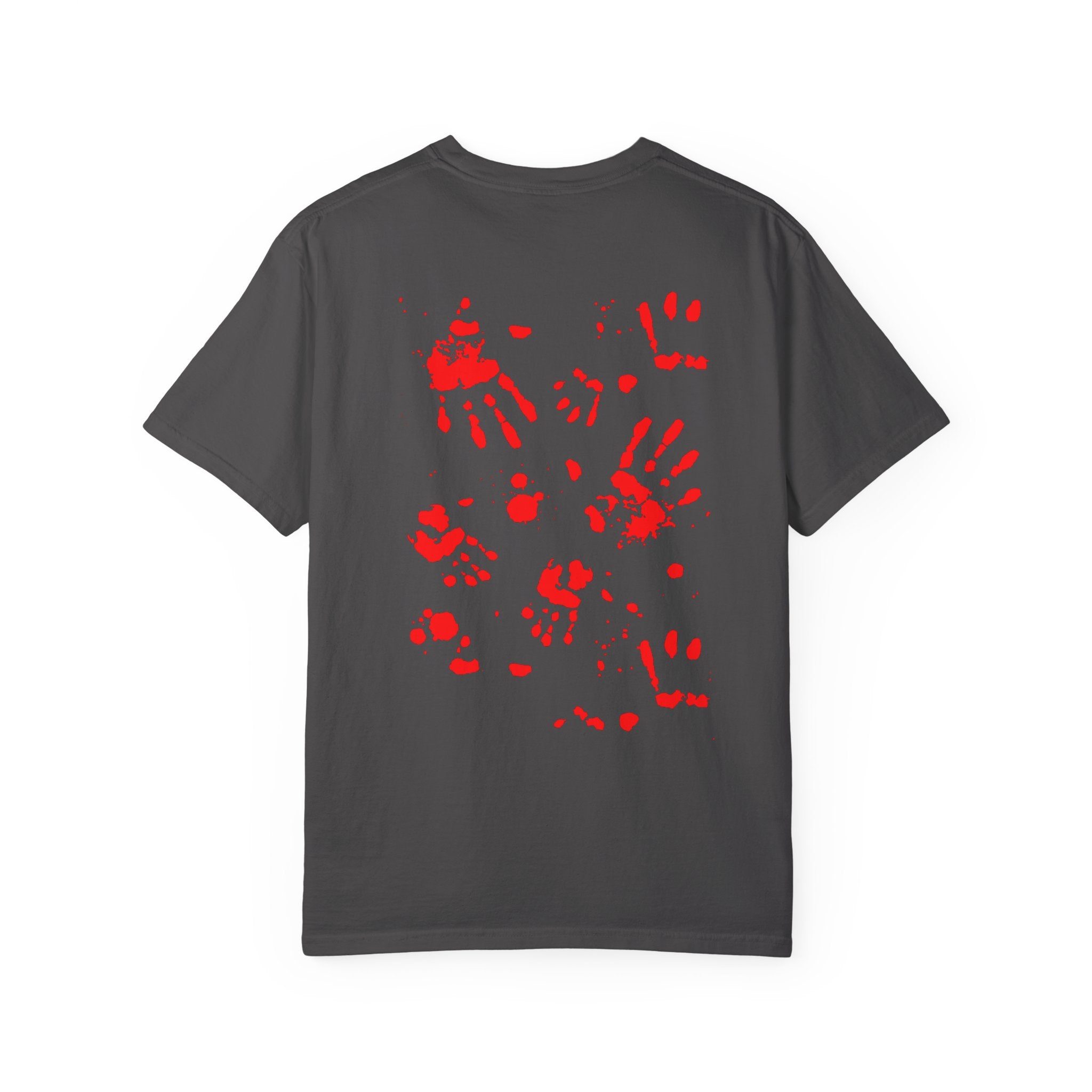 Handprint Art Unisex T-shirt - Unique Grunge Tee, Casual Wear, Gift for Artsy Friends, Home Decor Style, Statement Fashion