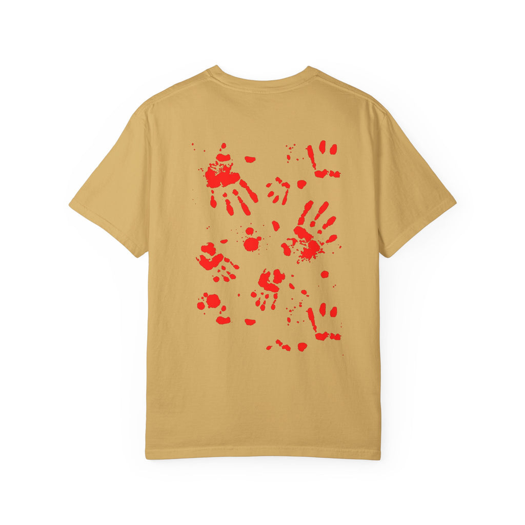 Handprint Art Unisex T-shirt - Unique Grunge Tee, Casual Wear, Gift for Artsy Friends, Home Decor Style, Statement Fashion