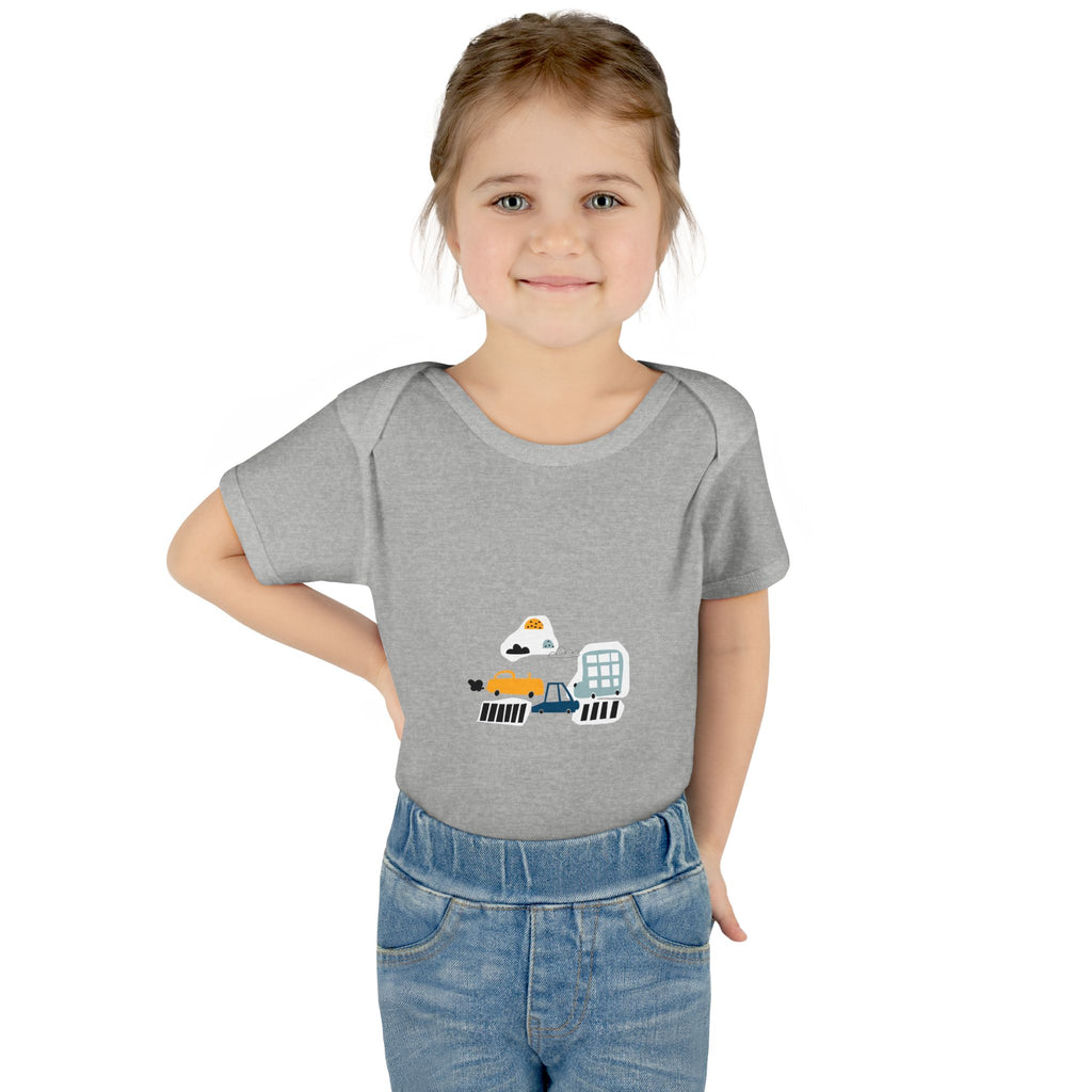 Cute Infant Baby Bodysuit with Adorable Construction Vehicles Dip into Fun, Gift for New Parents, Baby Shower Gift, Everyday Wear, [...]