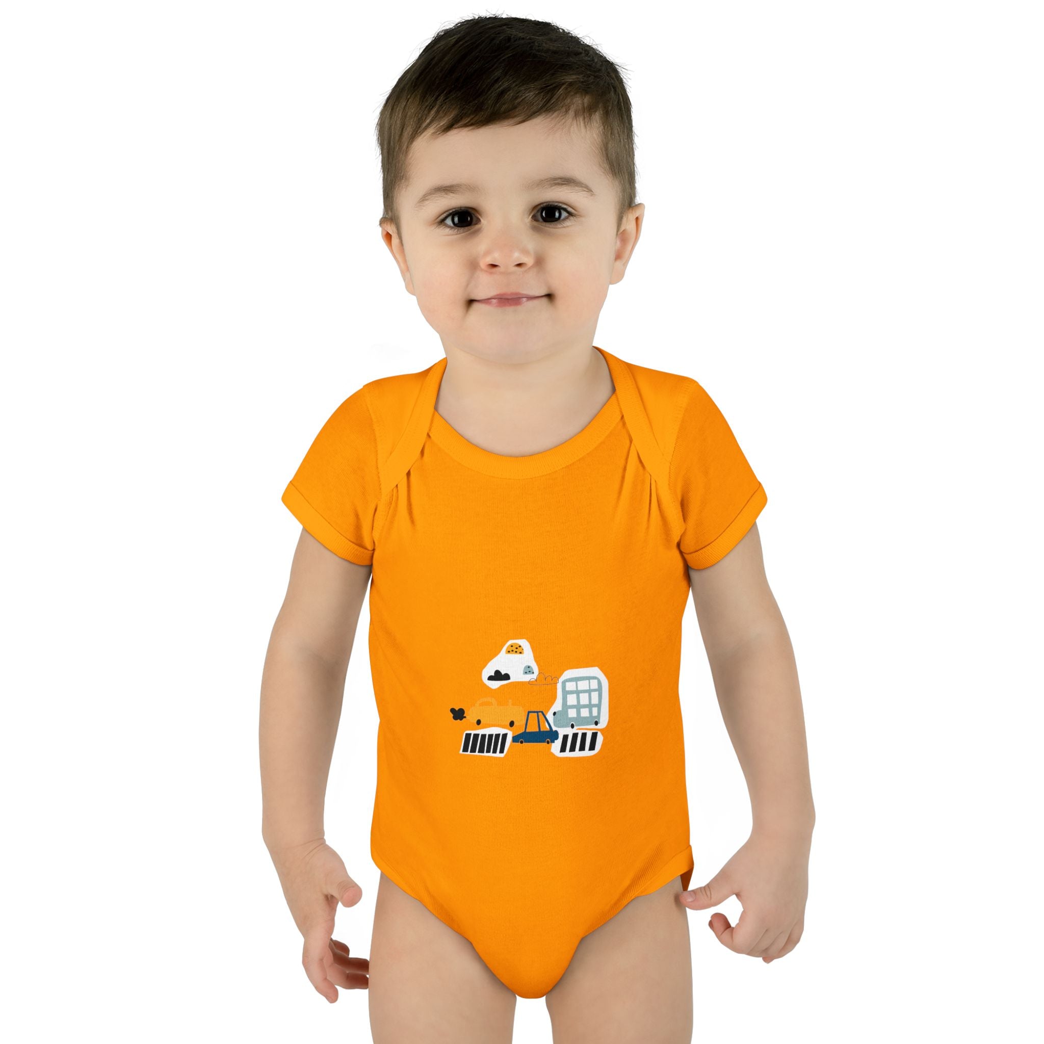 Cute Infant Baby Bodysuit with Adorable Construction Vehicles Dip into Fun, Gift for New Parents, Baby Shower Gift, Everyday Wear, [...]