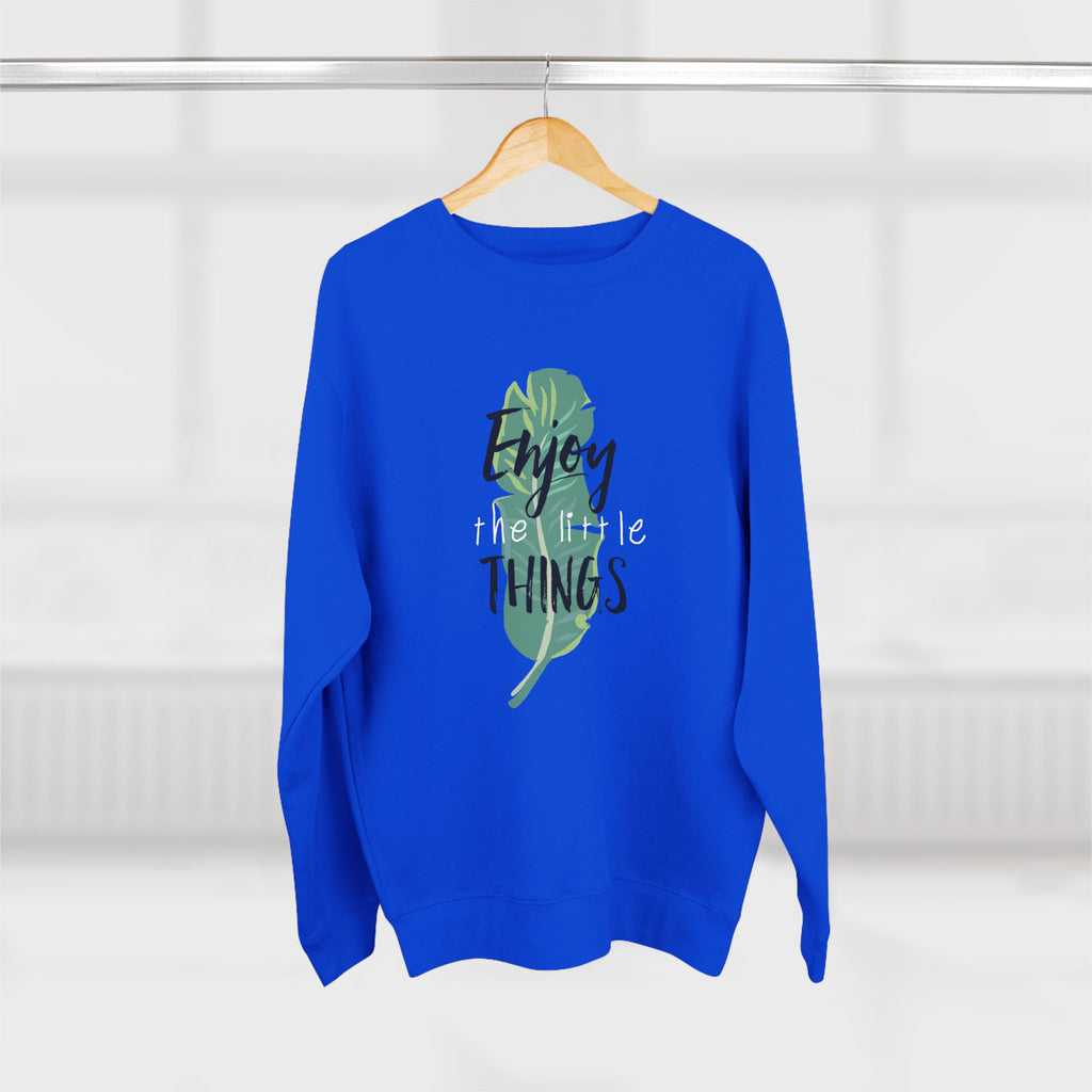 Mens Cozy Crewneck Pullover, Gift for Nature Lovers, Inspirational Apparel, Relaxed Fit Sweatshirt