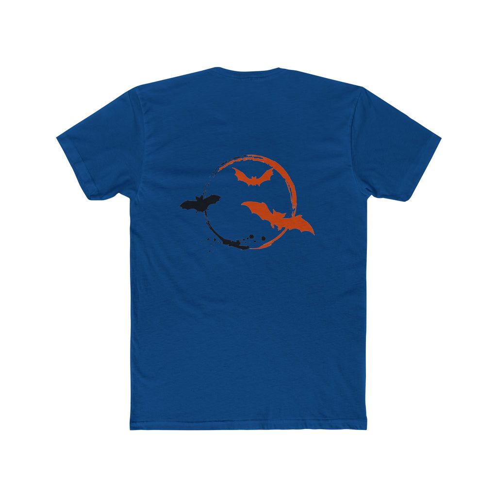 Mens Tee with Bat Design, Perfect for Halloween, Casual Wear, Gifts, and Outdoor Activities