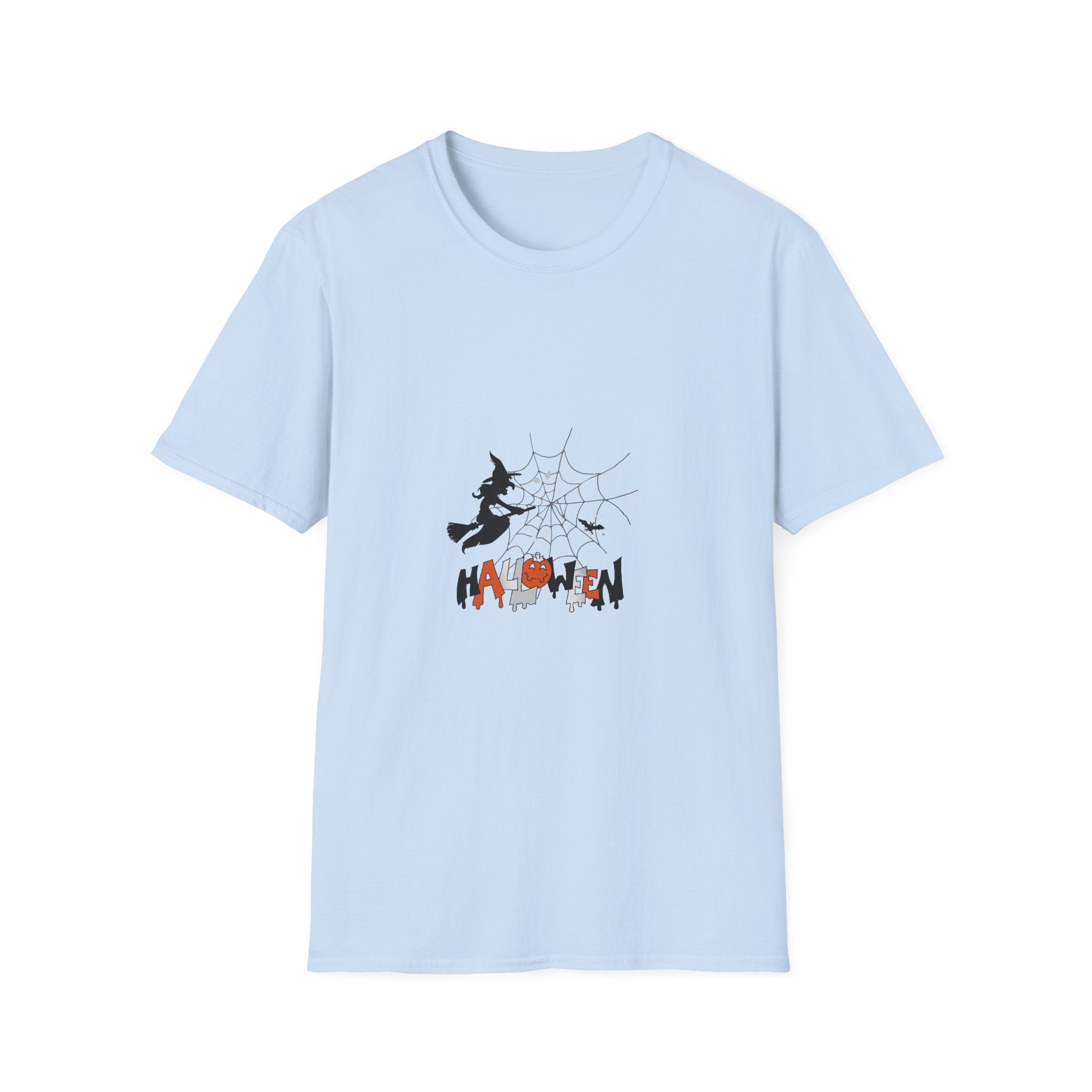 Women's Halloween Spider Web Softstyle T-Shirt