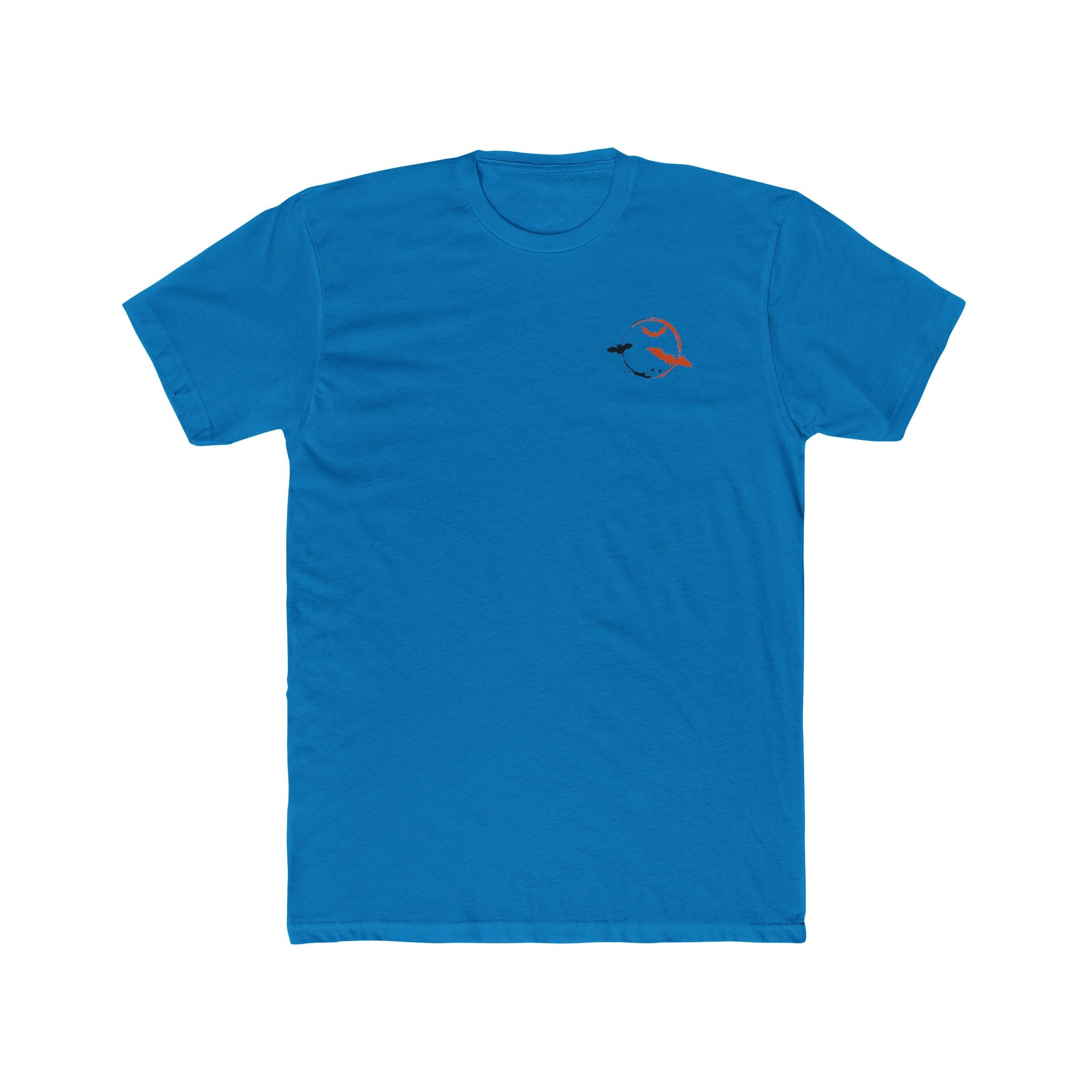 Mens Tee with Bat Design, Perfect for Halloween, Casual Wear, Gifts, and Outdoor Activities