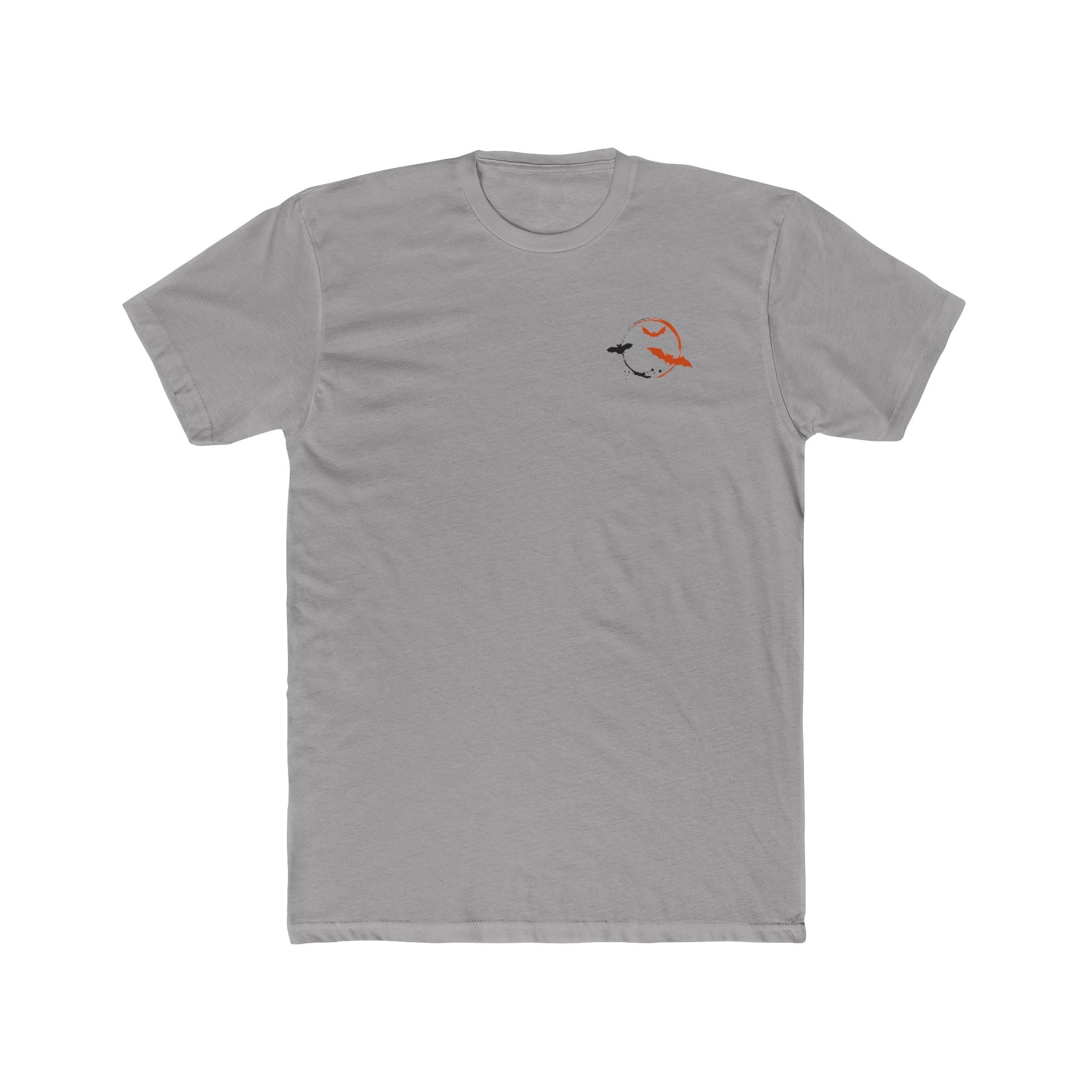 Mens Tee with Bat Design, Perfect for Halloween, Casual Wear, Gifts, and Outdoor Activities