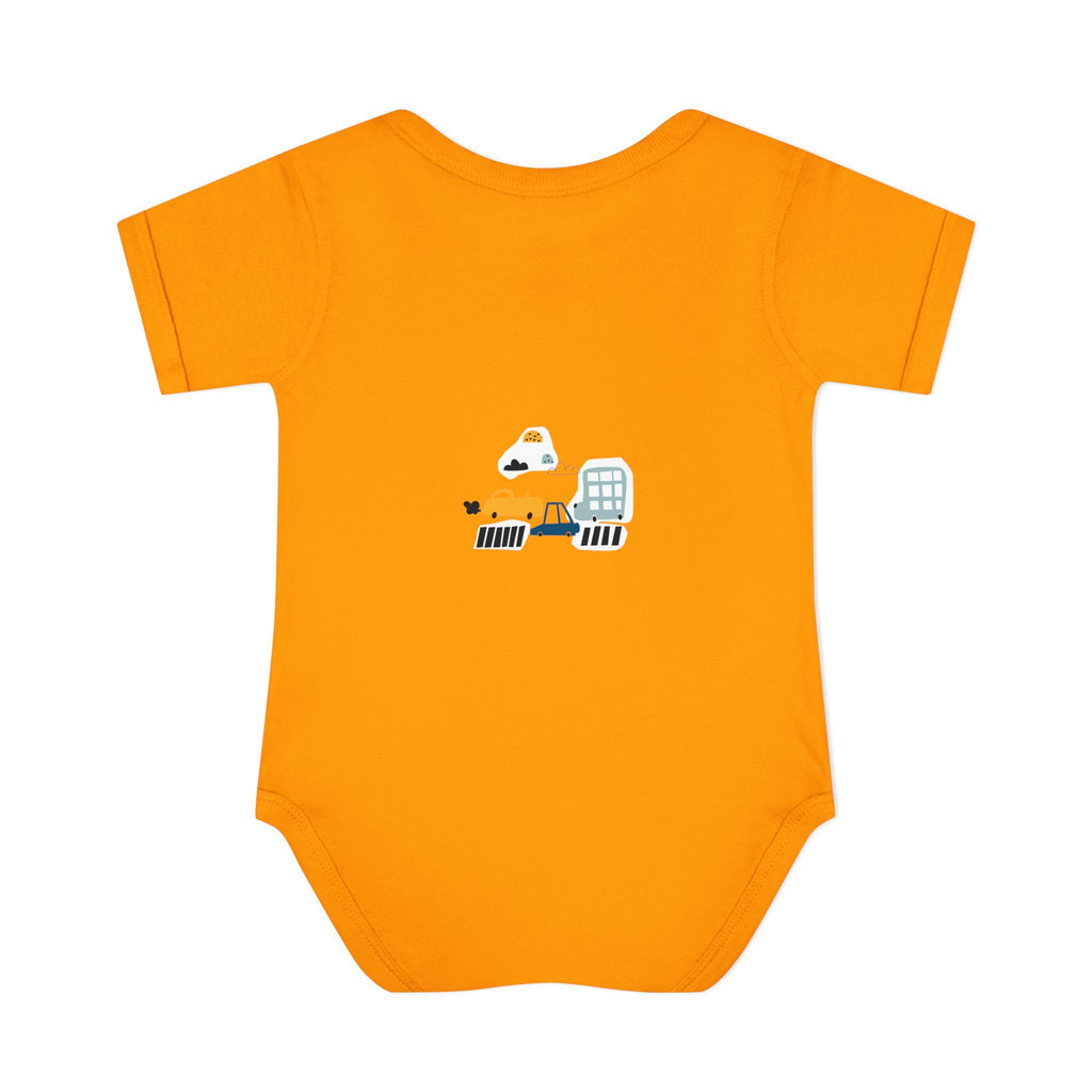 Cute Infant Baby Bodysuit with Adorable Construction Vehicles Dip into Fun, Gift for New Parents, Baby Shower Gift, Everyday Wear, [...]