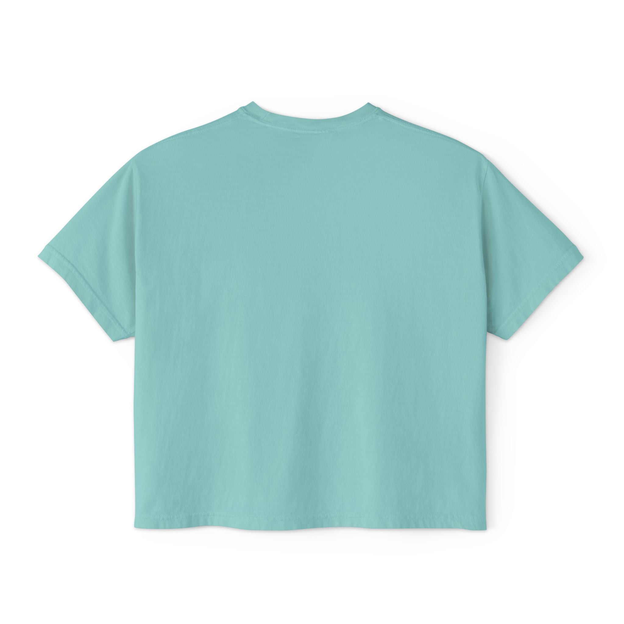 Artistic Women's Boxy Tee, Handprint Design Tee, Casual Summer Top, Unique Gift Idea, Wearable Art Clothing