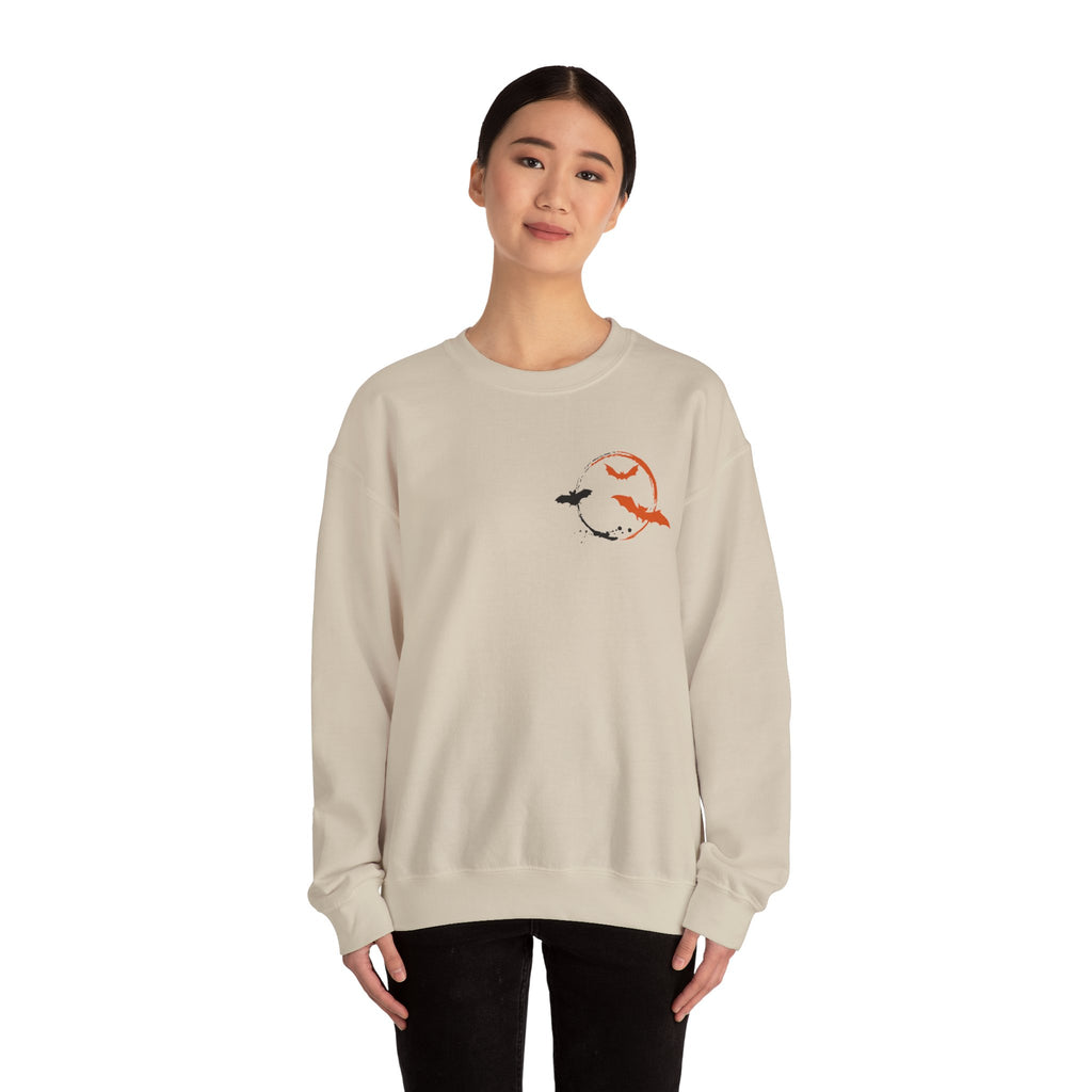 Women's Halloween Bat Sweatshirt, Cozy Crewneck with Halloween Theme, Perfect for Fall, Gift for Halloween Lovers, Spooky Season [...]