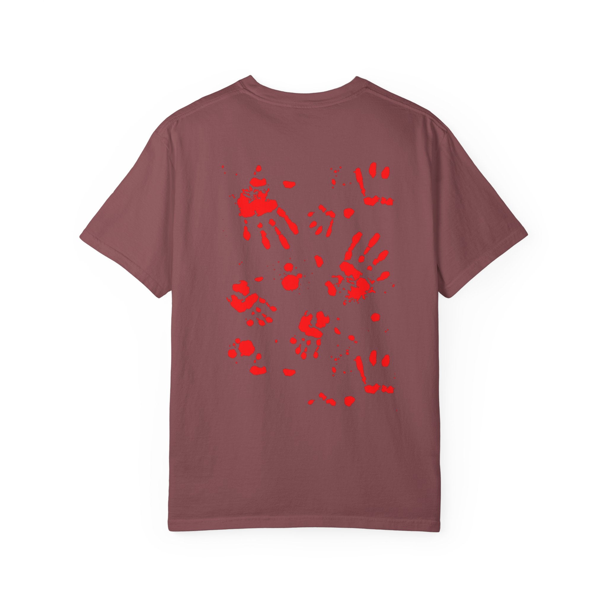 Handprint Art Unisex T-shirt - Unique Grunge Tee, Casual Wear, Gift for Artsy Friends, Home Decor Style, Statement Fashion