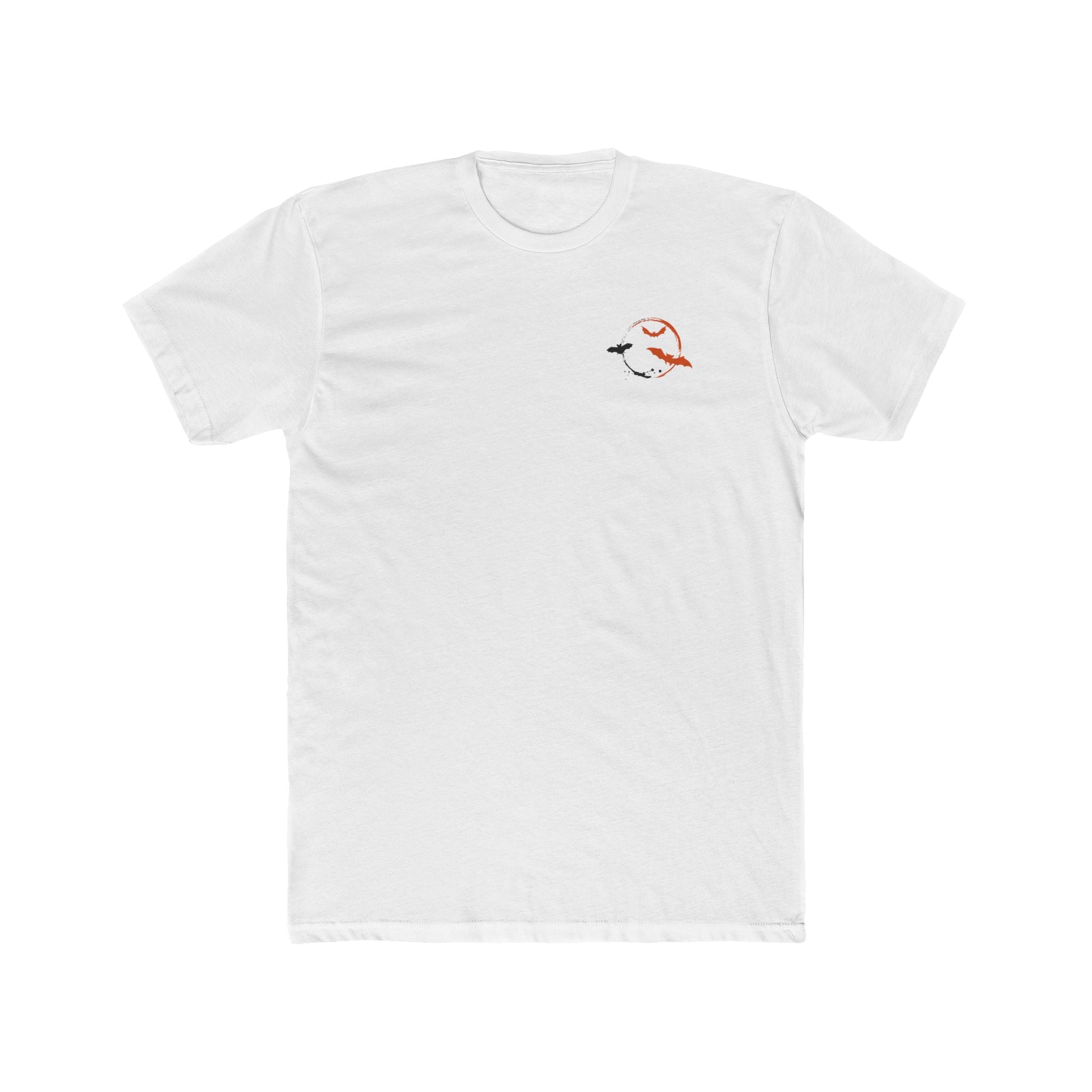 Mens Tee with Bat Design, Perfect for Halloween, Casual Wear, Gifts, and Outdoor Activities