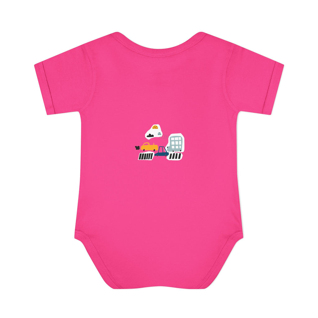 Cute Infant Baby Bodysuit with Adorable Construction Vehicles Dip into Fun, Gift for New Parents, Baby Shower Gift, Everyday Wear, [...]