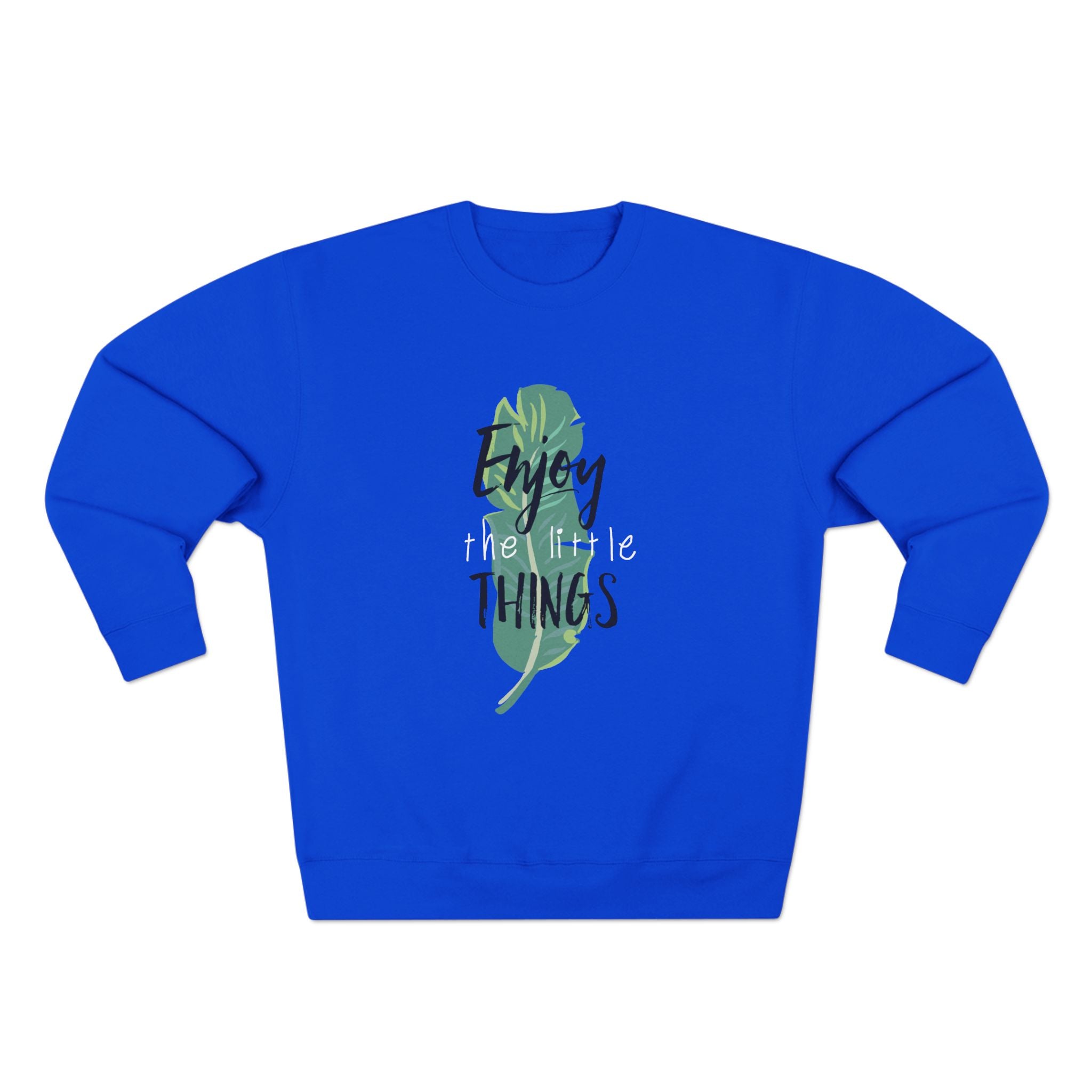 Mens Cozy Crewneck Pullover, Gift for Nature Lovers, Inspirational Apparel, Relaxed Fit Sweatshirt