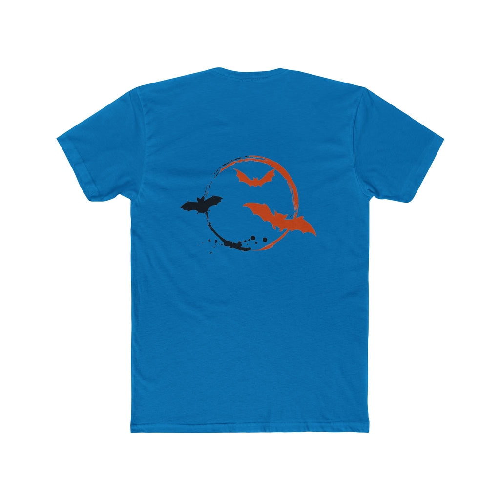 Mens Tee with Bat Design, Perfect for Halloween, Casual Wear, Gifts, and Outdoor Activities