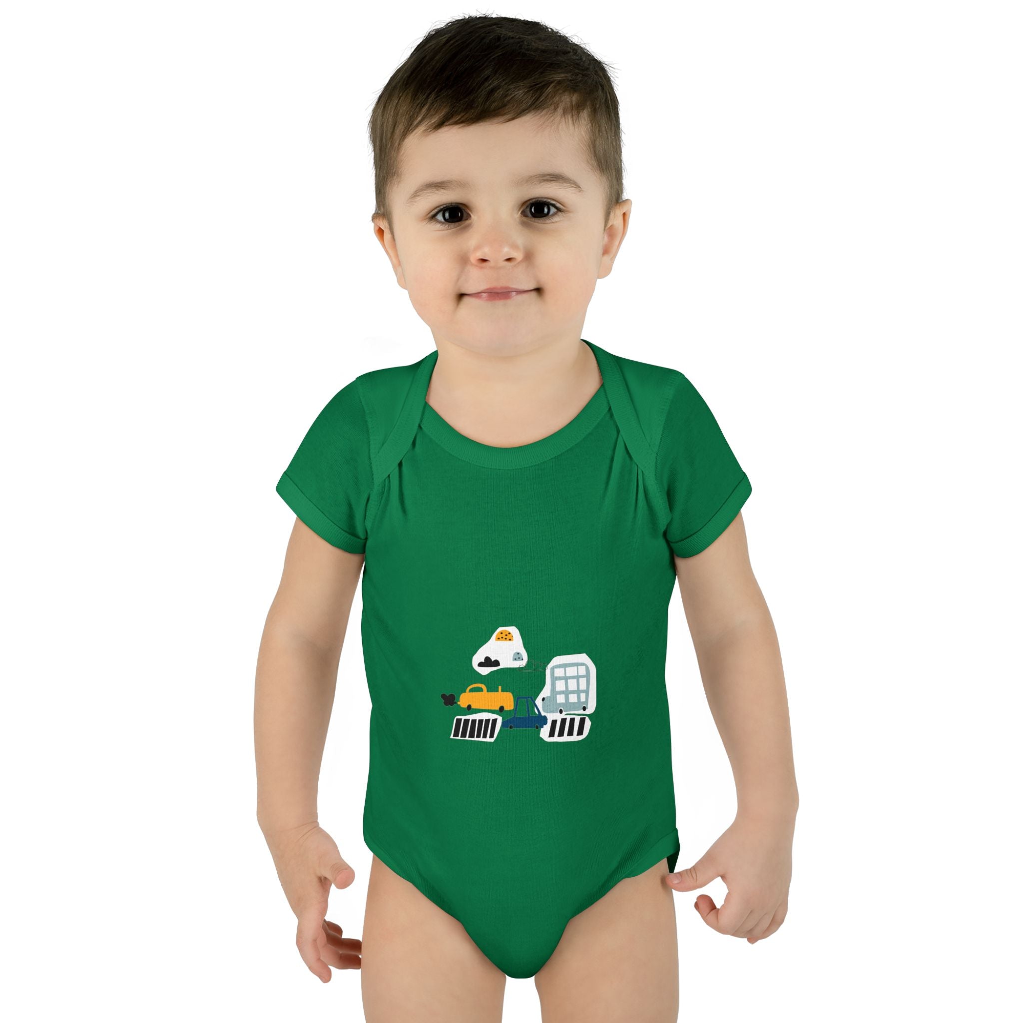 Cute Infant Baby Bodysuit with Adorable Construction Vehicles Dip into Fun, Gift for New Parents, Baby Shower Gift, Everyday Wear, [...]
