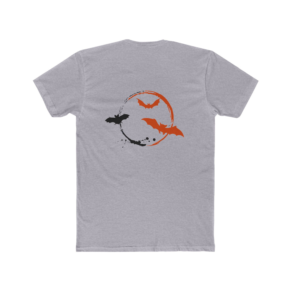 Mens Tee with Bat Design, Perfect for Halloween, Casual Wear, Gifts, and Outdoor Activities