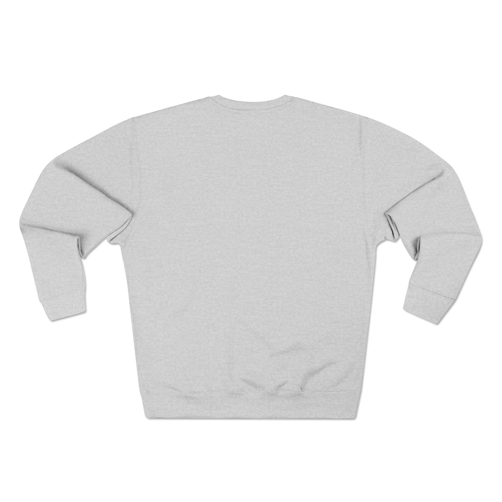 Mens Cozy Crewneck Pullover, Gift for Nature Lovers, Inspirational Apparel, Relaxed Fit Sweatshirt