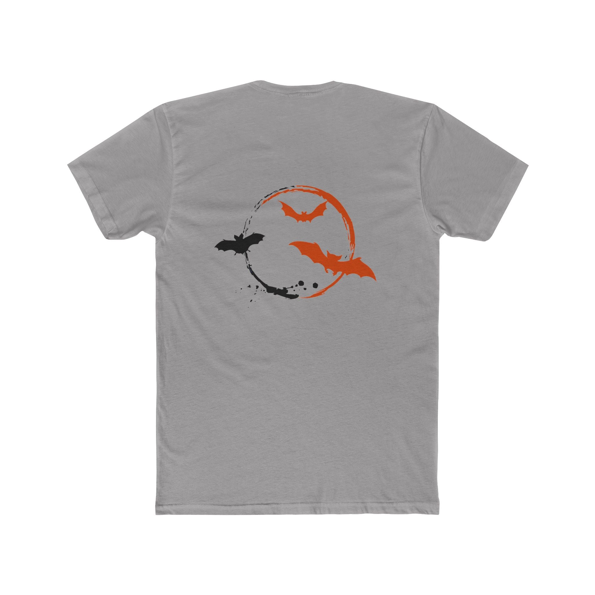 Mens Tee with Bat Design, Perfect for Halloween, Casual Wear, Gifts, and Outdoor Activities