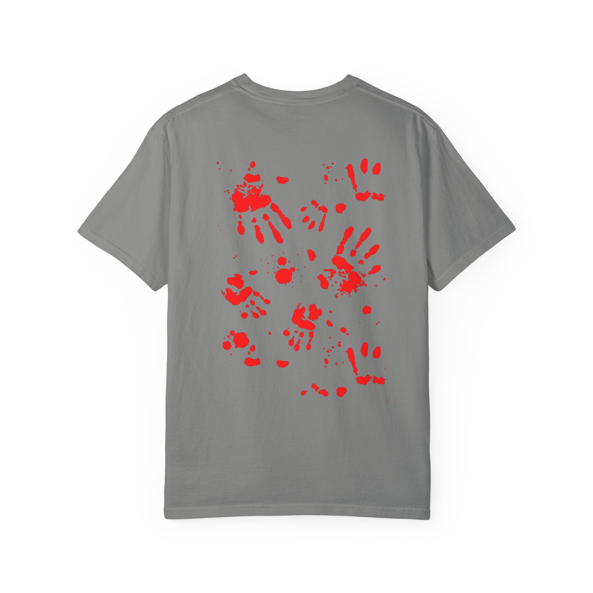 Handprint Art Unisex T-shirt - Unique Grunge Tee, Casual Wear, Gift for Artsy Friends, Home Decor Style, Statement Fashion