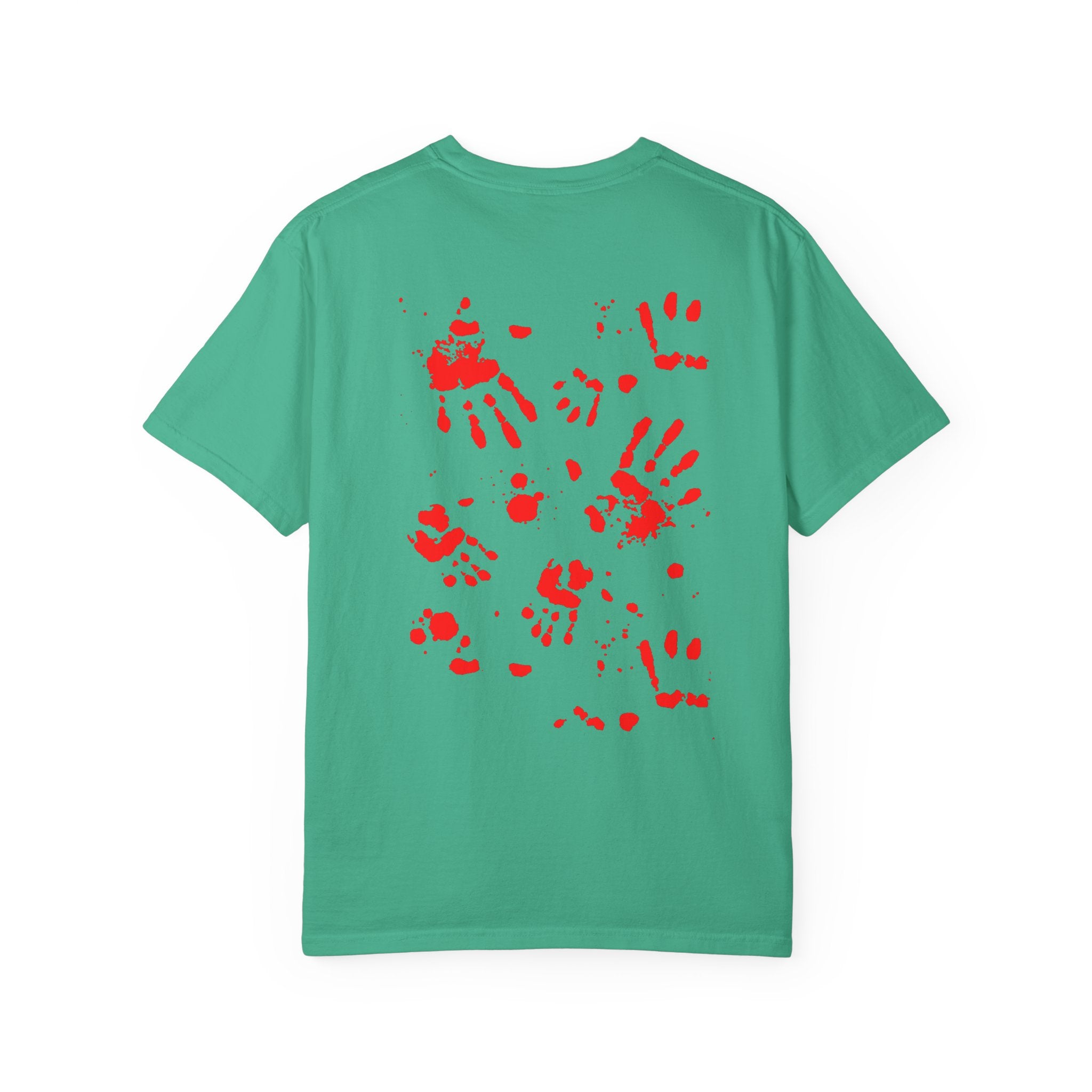 Handprint Art Unisex T-shirt - Unique Grunge Tee, Casual Wear, Gift for Artsy Friends, Home Decor Style, Statement Fashion