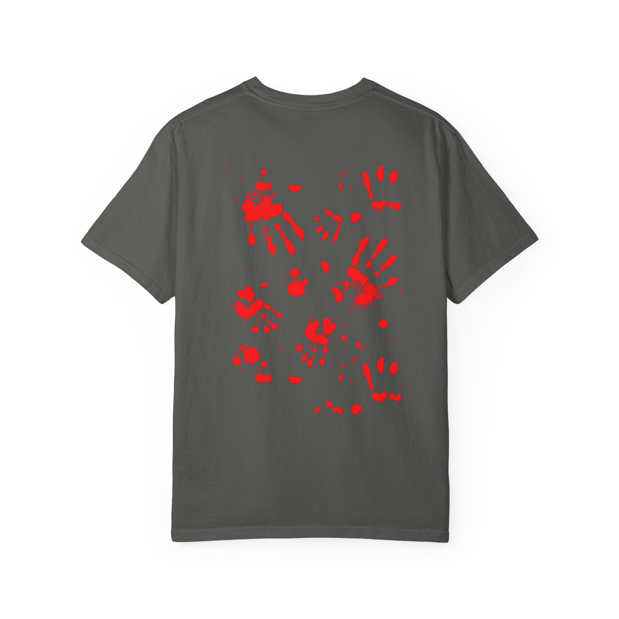 Handprint Art Unisex T-shirt - Unique Grunge Tee, Casual Wear, Gift for Artsy Friends, Home Decor Style, Statement Fashion