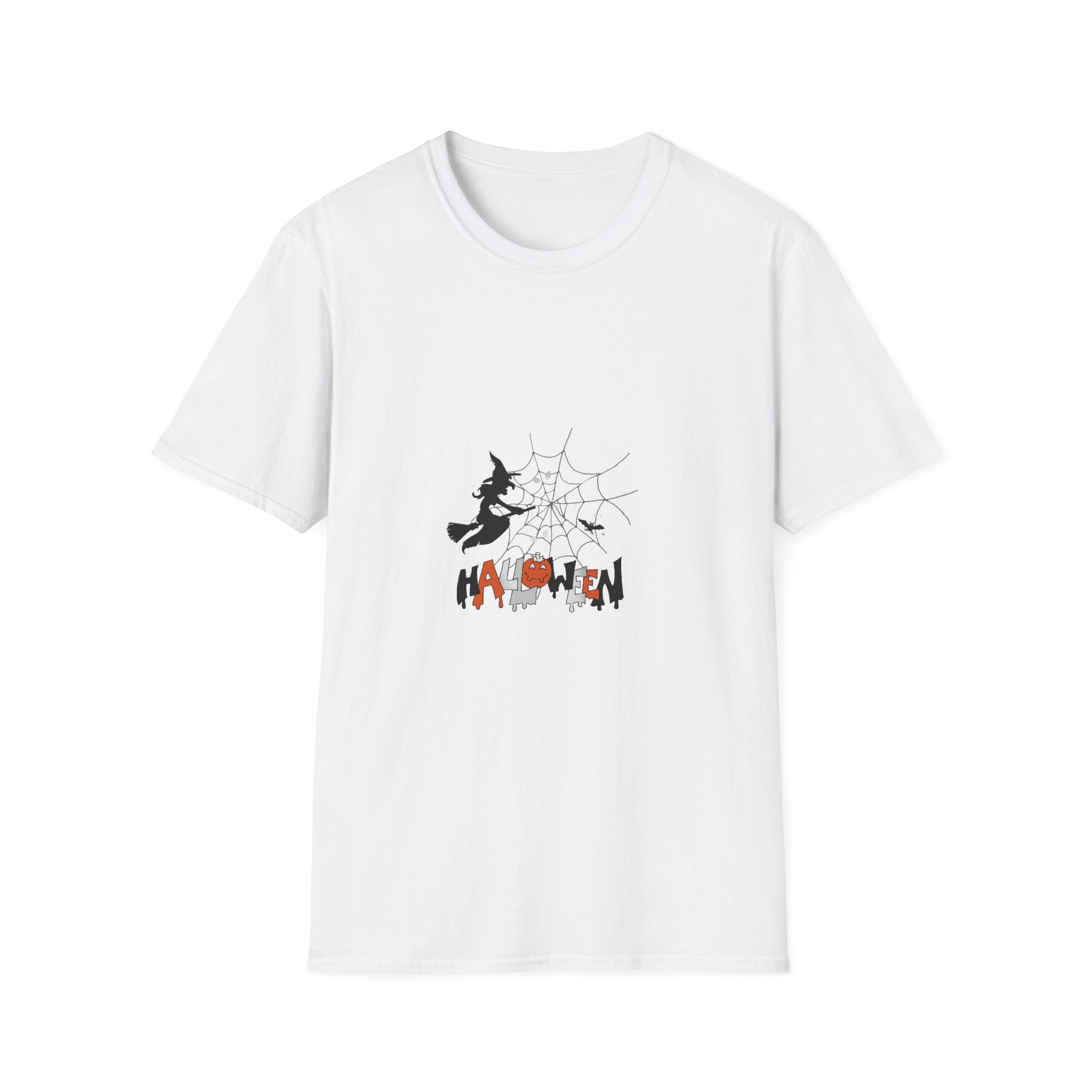 Women's Halloween Spider Web Softstyle T-Shirt