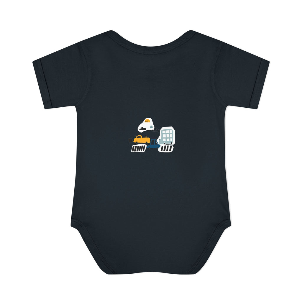 Cute Infant Baby Bodysuit with Adorable Construction Vehicles Dip into Fun, Gift for New Parents, Baby Shower Gift, Everyday Wear, [...]