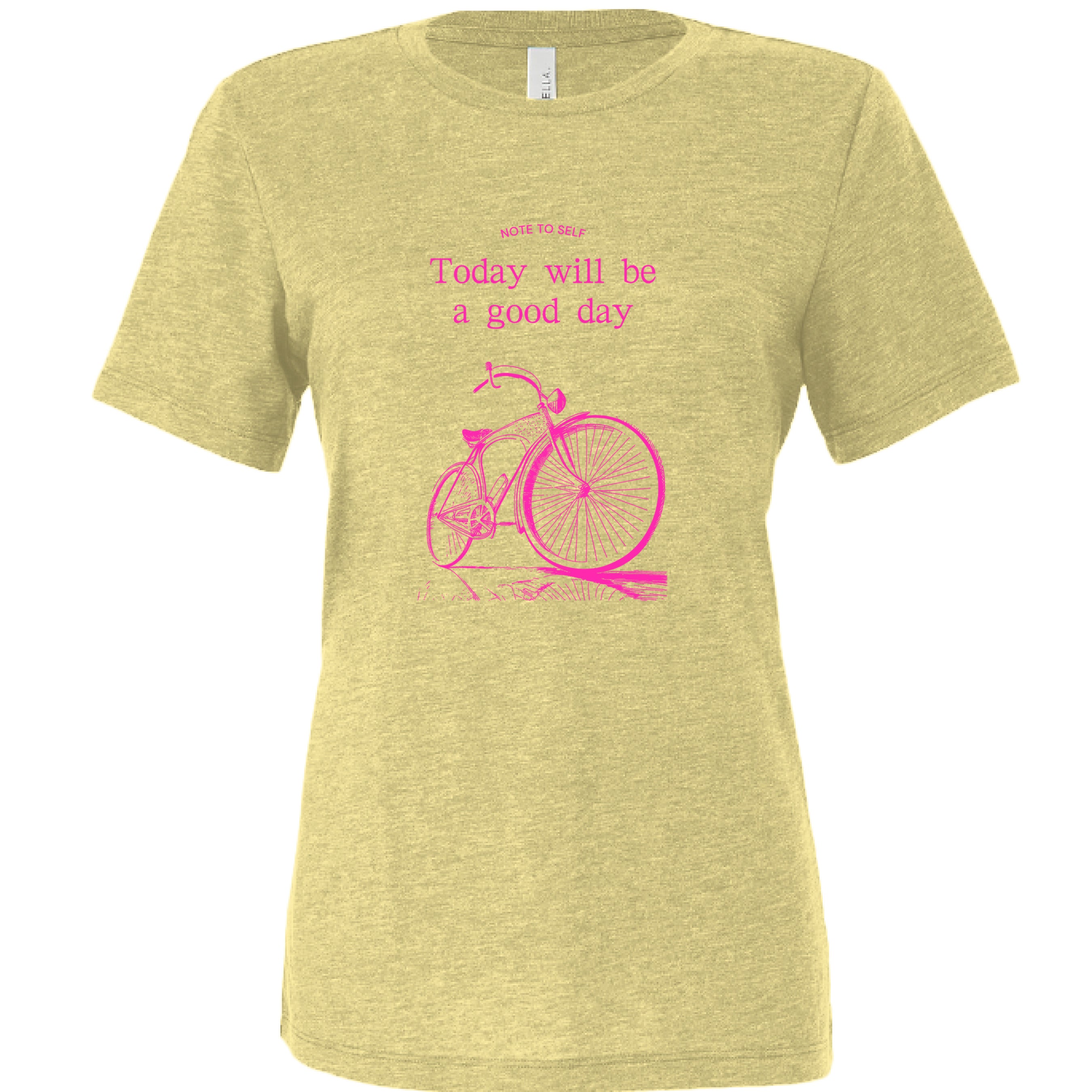 Pale Yellow Triblend - FRONT
